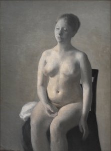 Nudo femminile seduto